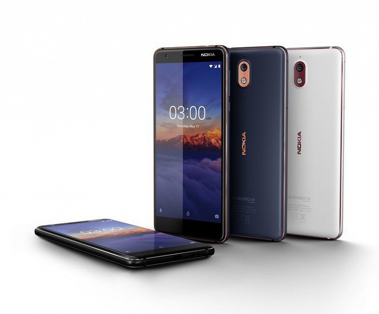 Представлены смартфоны Nokia 2.1, Nokia 3.1 и Nokia 5.1