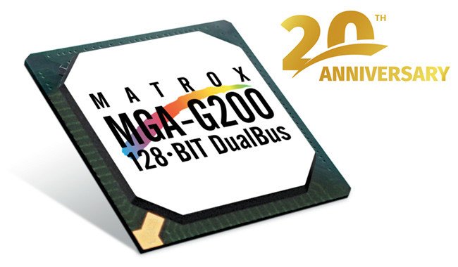 Графическому процессору Martox MGA-G200 — 20 лет!