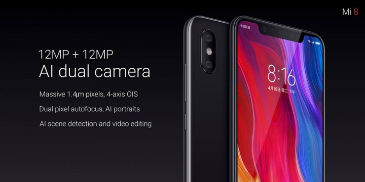 Флагман Xiaomi Mi 8 представлен официально: мощнейший процессор и одна из лучших камер