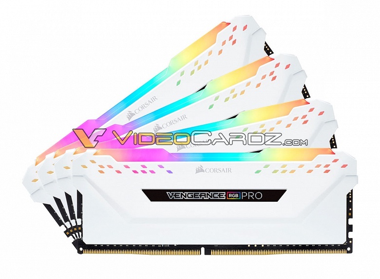 Появились изображения модулей памяти Corsair Vengeance RGB PRO - 4 Появились изображения модулей памяти Corsair Vengeance RGB PRO