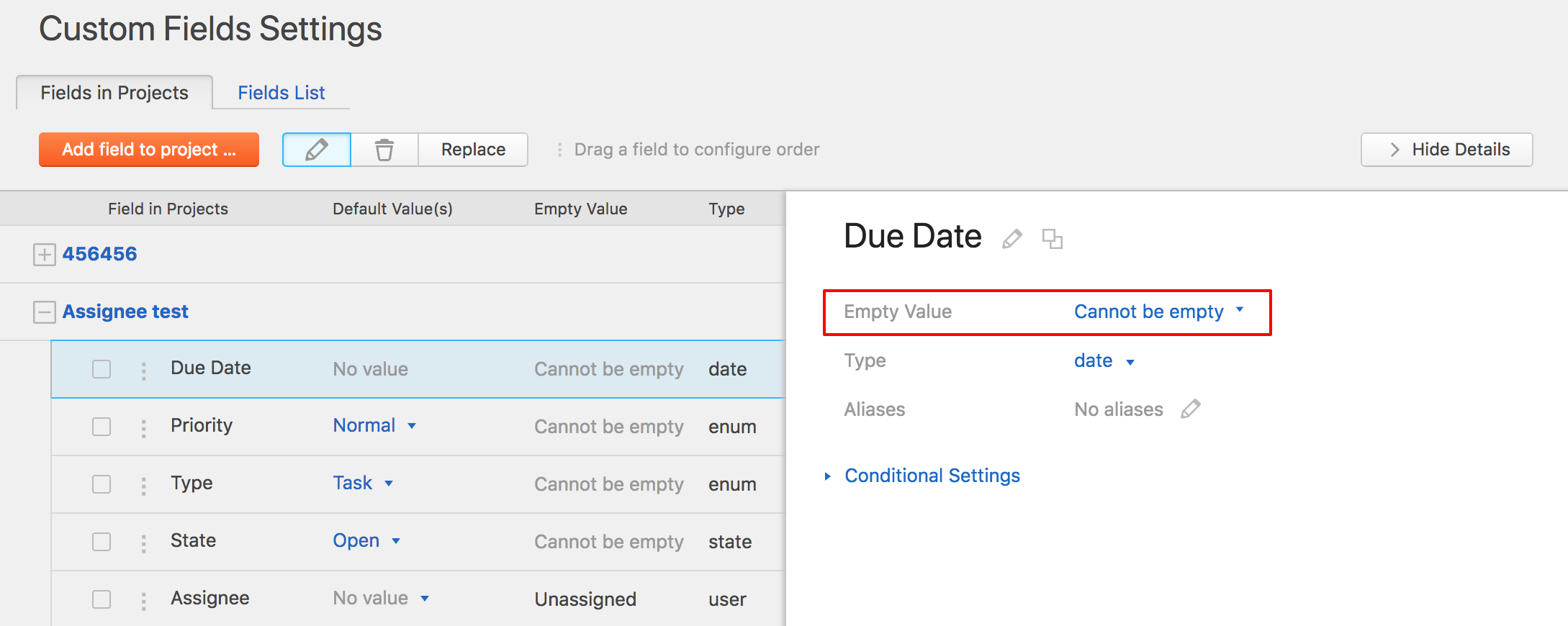 Релиз YouTrack 2018.2: новая страница проектов, Docker-образ YouTrack и многое другое - 12 Релиз YouTrack 2018.2: новая страница проектов, Docker-образ YouTrack и многое другое - 12