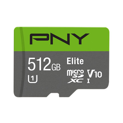 Карта памяти PNY Elite microSDXC Card CL 10 объёмом 512 ГБ оценена в 350 долларов