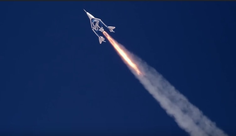 Видео дня: второй запуск суборбитального ракетоплана VSS Unity