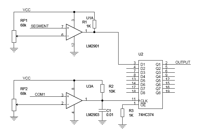 Декодирование сигналов мультиплексированного ЖКИ - 15 Декодирование сигналов мультиплексированного ЖКИ - 15