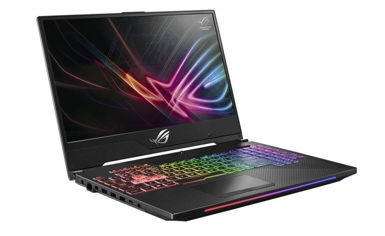 Экран игрового ноутбука ASUS ROG GL504 обладает частотой обновления 144 Гц