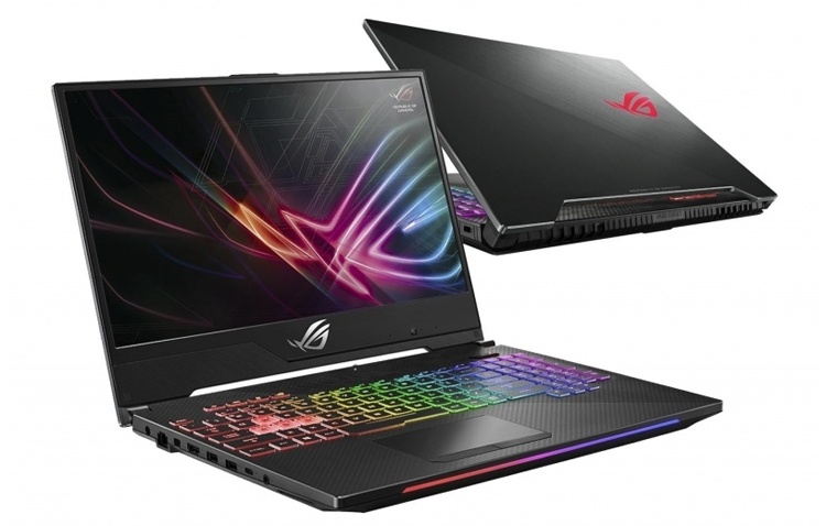 Экран игрового ноутбука ASUS ROG GL504 обладает частотой обновления 144 Гц