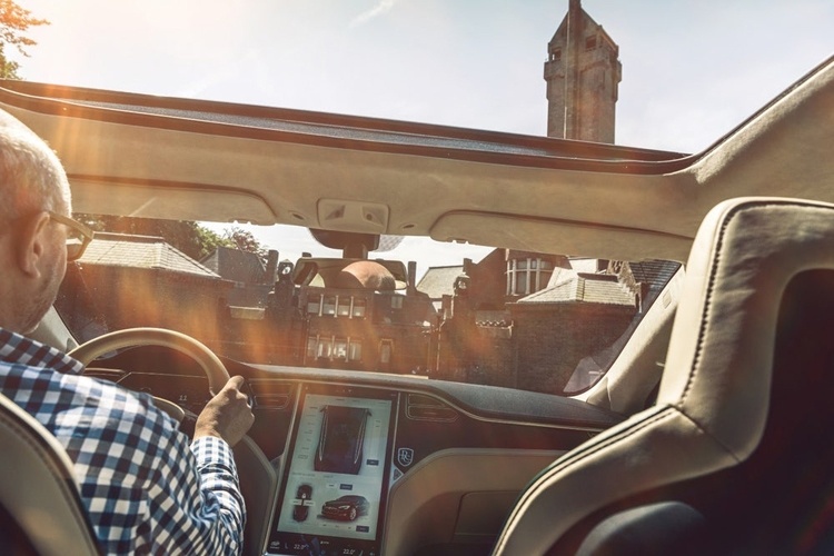 Фото дня: спорт-универсал на базе электрокара Tesla Model S Фото дня: спорт-универсал на базе электрокара Tesla Model S