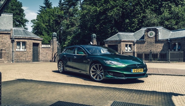 Фото дня: спорт-универсал на базе электрокара Tesla Model S Фото дня: спорт-универсал на базе электрокара Tesla Model S