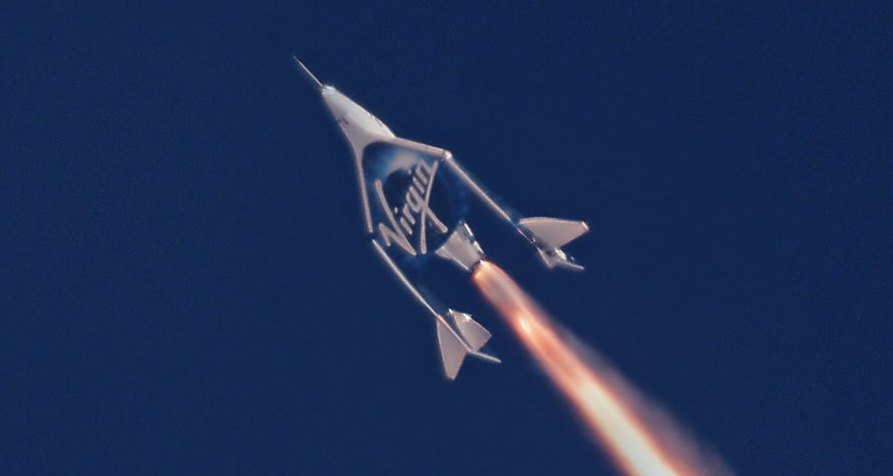 Космоплан VSS Unity совершил второй полет с включением ракетного двигателя