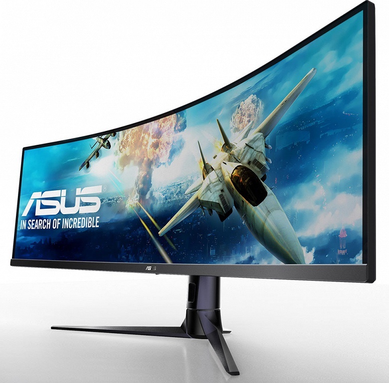 32:9 — отношение сторон экрана 49-дюймового монитора Asus VG49V