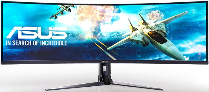 32:9 — отношение сторон экрана 49-дюймового монитора Asus VG49V