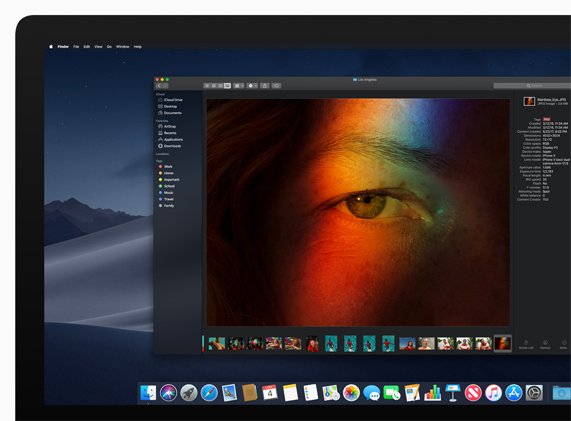 Представлена операционная система macOS Mojave, которая получила тёмный режим и динамический рабочий стол - 1 Представлена операционная система macOS Mojave, которая получила тёмный режим и динамический рабочий стол