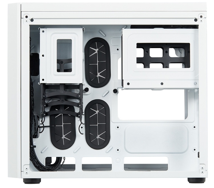 Computex 2018: двухсекционный корпус Corsair Crystal 280X RGB для плат Micro-ATX