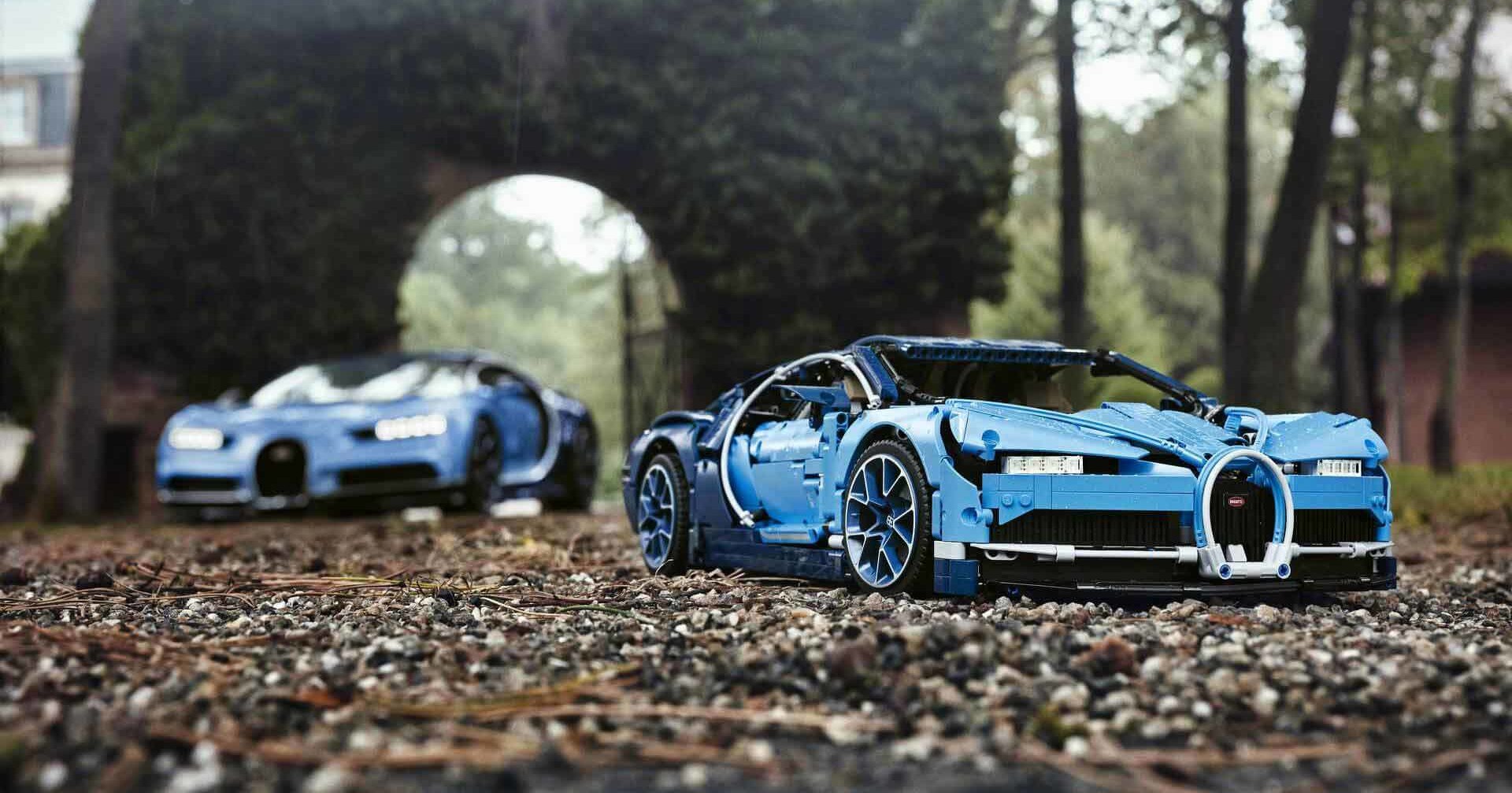 Конструктор Bugatti Chiron из 3599 деталей