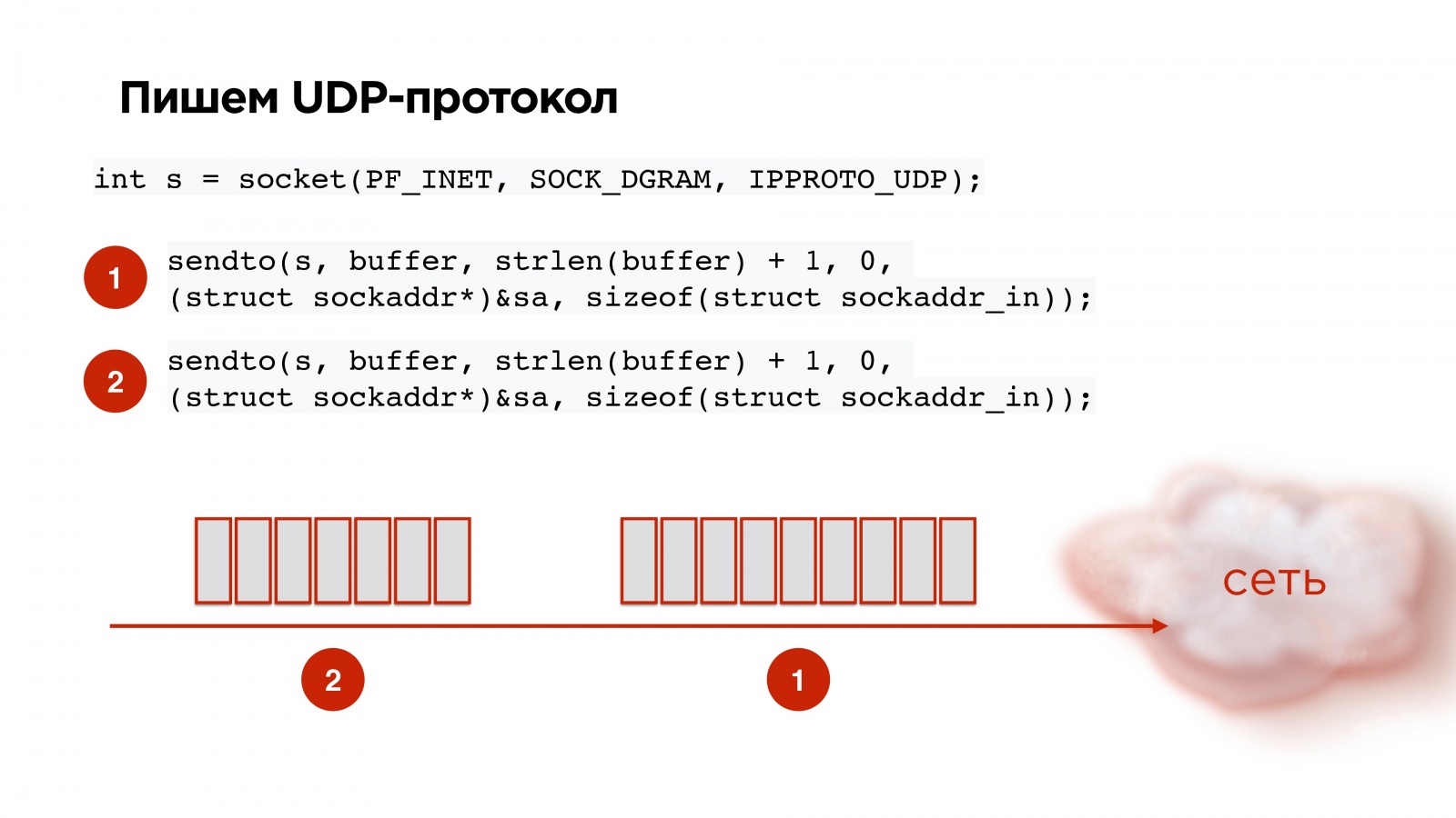 Пишем свой протокол поверх UDP - 26