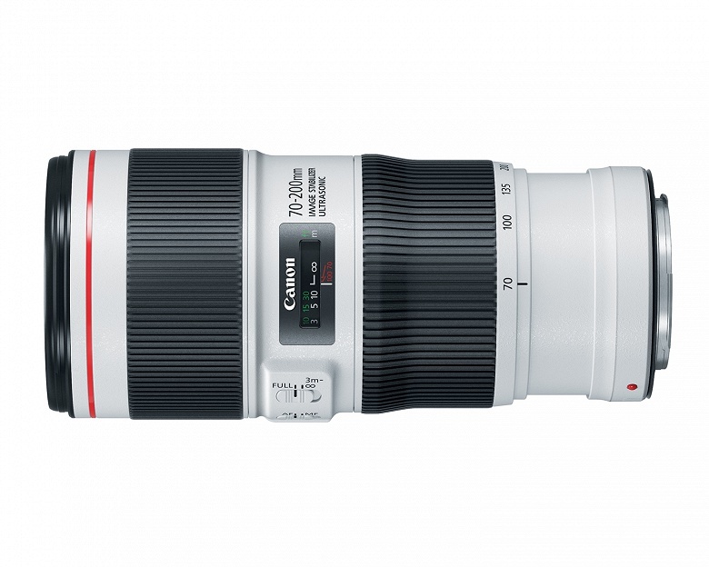 Стабилизатор объектива Canon EF 70-200MM F/4L IS II USM позволяет выиграть до пяти ступеней экспозиции