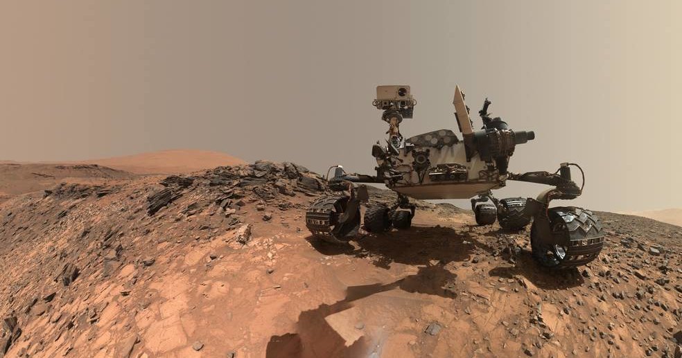 На Марсе нашли залежи богатых органикой сланцев