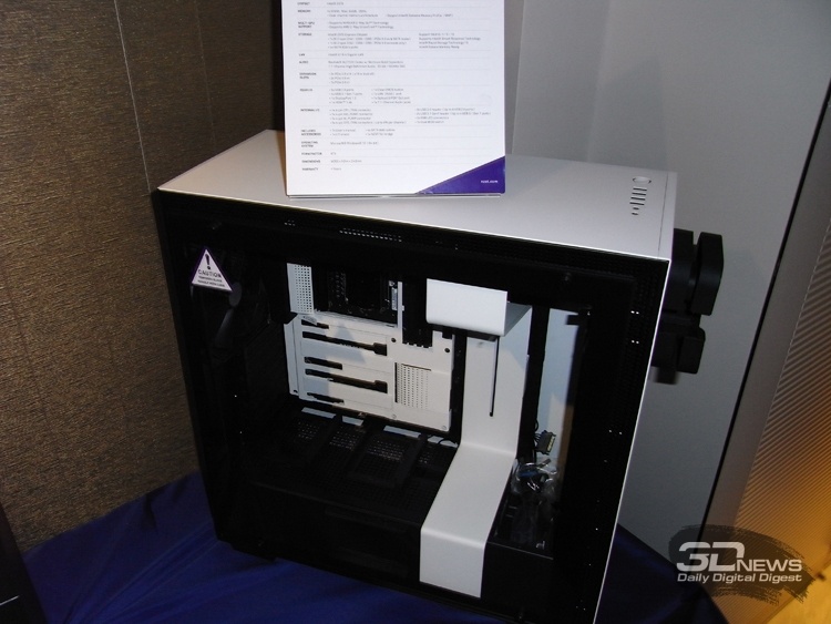 Computex 2018: корпуса и системы охлаждения в экспозиции NZXT