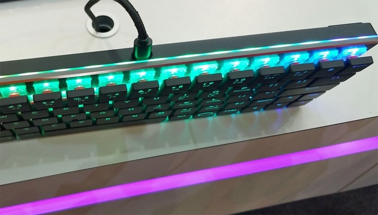 Computex 2018: низкопрофильная механическая клавиатура Cooler Master CK620