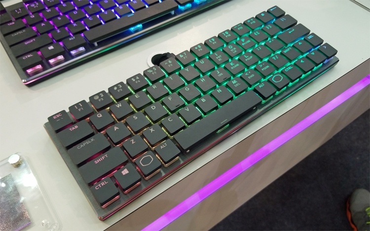 Computex 2018: низкопрофильная механическая клавиатура Cooler Master CK620