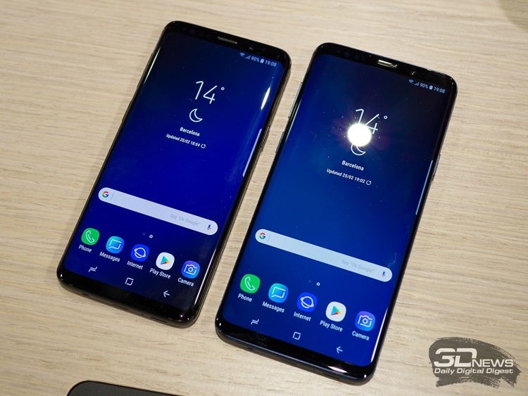 Аппараты Samsung Galaxy S9 стали самыми продаваемыми в мире смартфонами