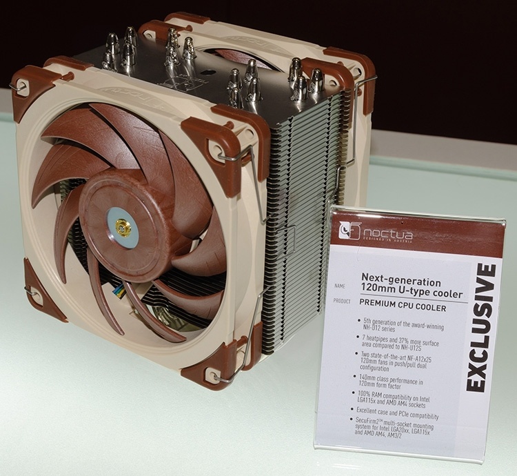 Computex 2018: прототипы новых кулеров Noctua