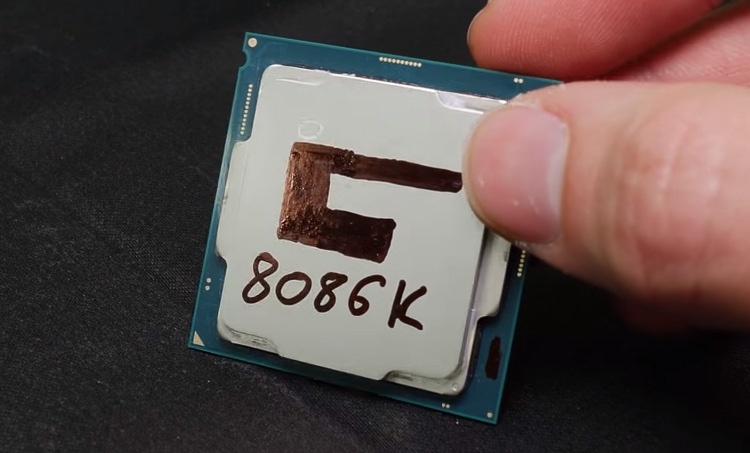 Core i7-8086K покорил частоту 7,24 ГГц