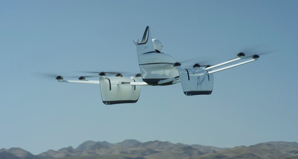 Kitty Hawk показала новую версию одноместного мультикоптера Flyer