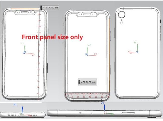 Появилось первое изображение флагманского iPhone с тройной основной камерой