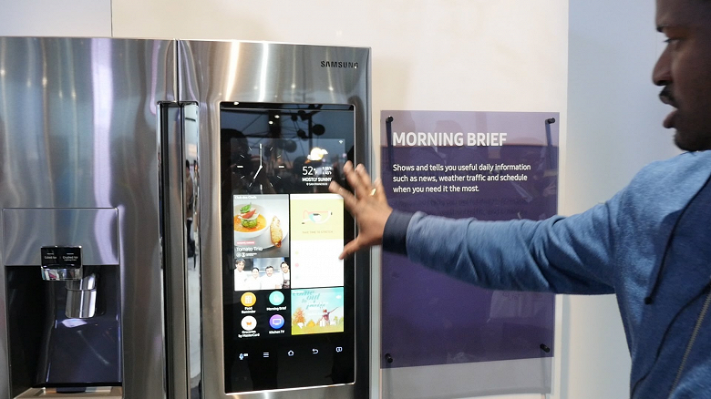 Продажи дорогих моделей холодильников Samsung с системой ИИ подскочили в пять раз