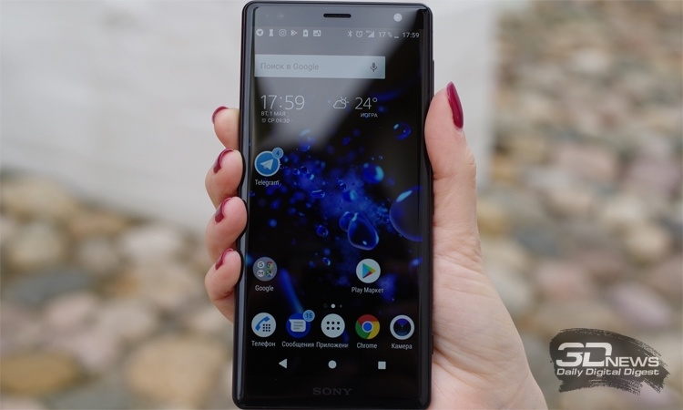 Смартфон Sony Xperia XZ3 объединит характеристики моделей XZ2 и XZ2 Premium