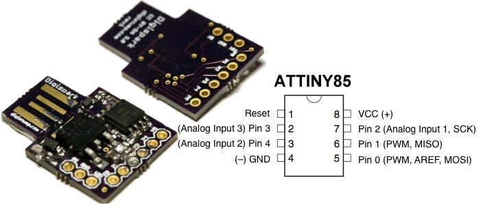 Digispark на Attiny85