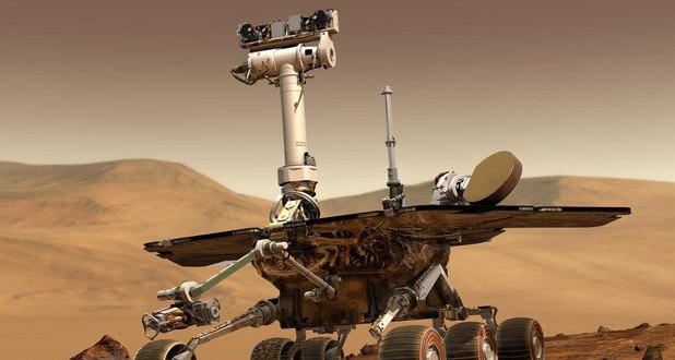 Марсоход Opportunity «сражается» с сильной пылевой бурей