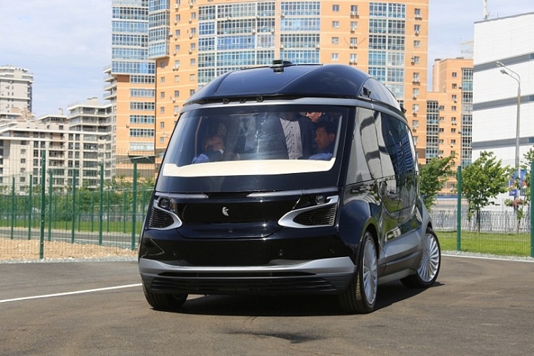 Показан прототип самоуправляемого электробуса «КАМАЗ» с поддержкой 5G Показан прототип самоуправляемого электробуса «КАМАЗ» с поддержкой 5G