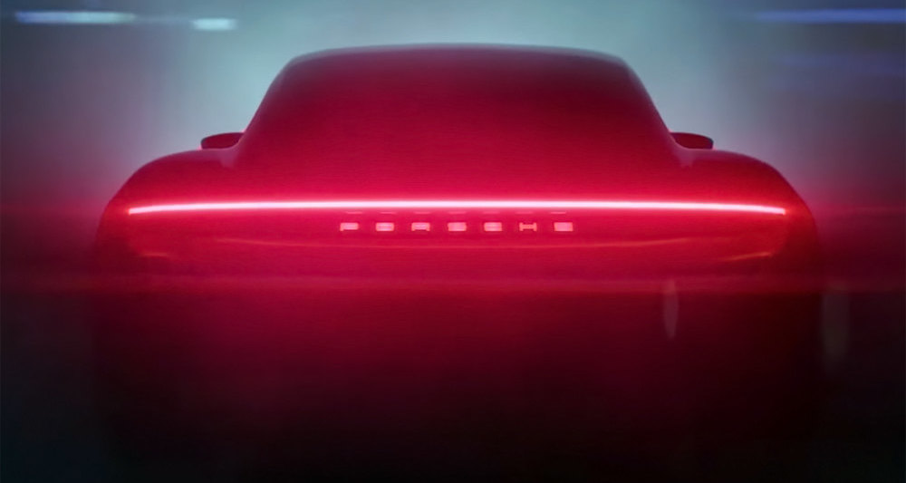 Porsche опубликовала новый видеотизер электромобиля Taycan