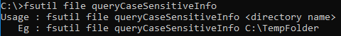 Windows и case-sensitive filesystem - 2