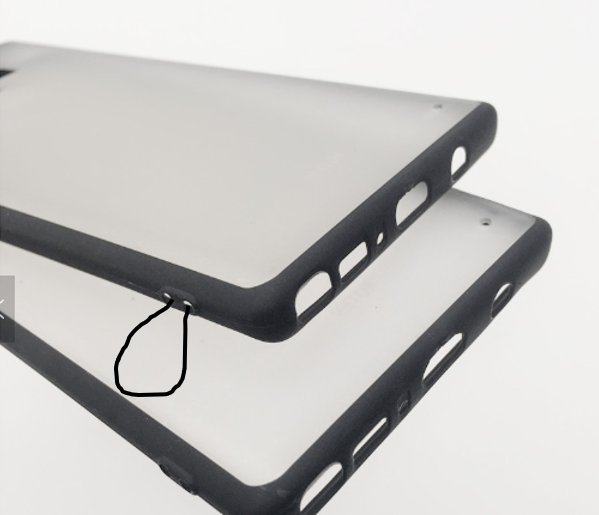Новая «кнопка» на корпусе чехла для Samsung Galaxy Note9 оказался вовсе не кнопкой