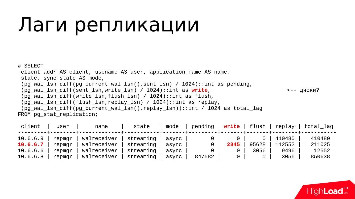 Отладка и устранение проблем в PostgreSQL Streaming Replication - 5