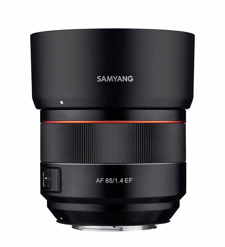 Появились изображения объектива Samyang AF 85/1.4 EF для камер Canon