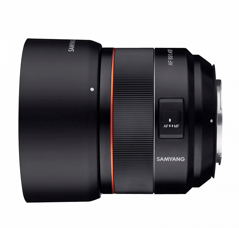 Появились изображения объектива Samyang AF 85/1.4 EF для камер Canon