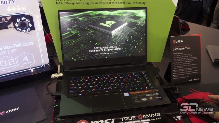 Репортаж со стенда MSI на выставке Computex 2018