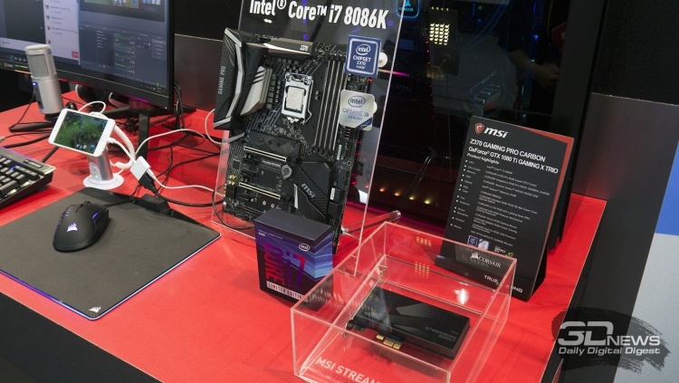 Репортаж со стенда MSI на выставке Computex 2018