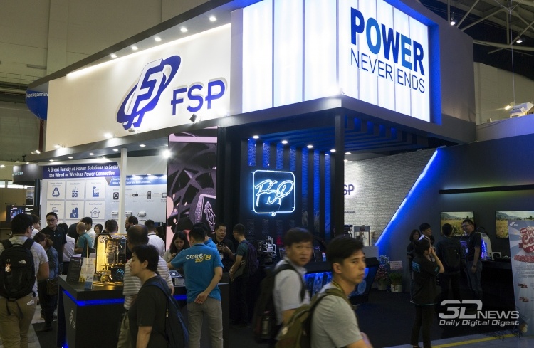 Репортаж со стендов FSP и QDION на выставке Computex 2018