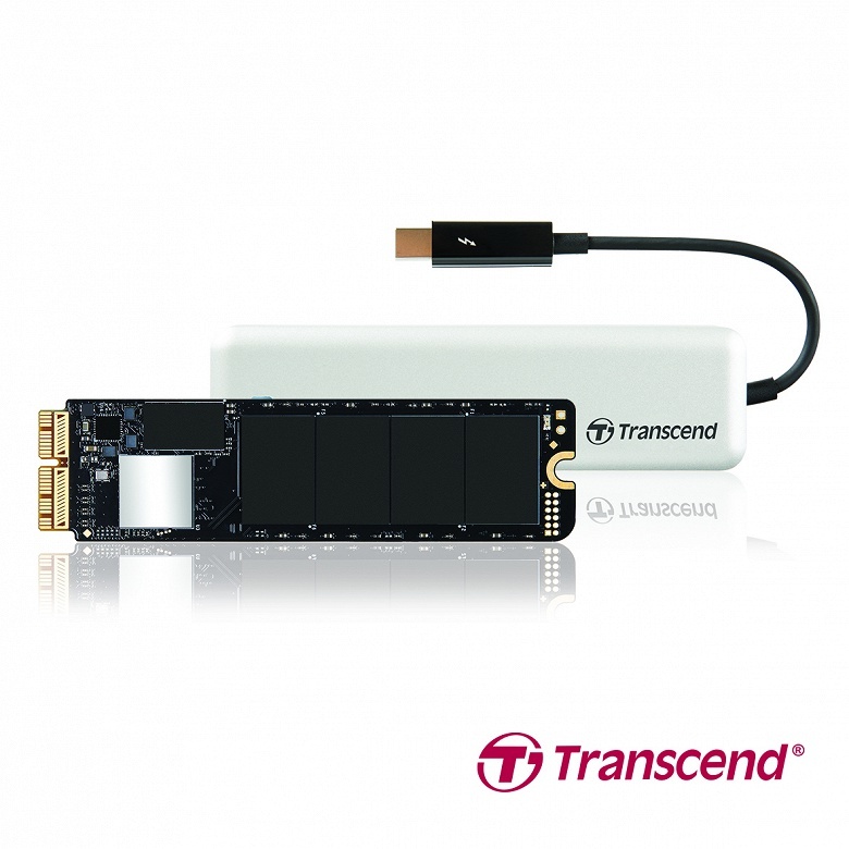 SSD Transcend JetDrive 855/850 для компьютеров Mac имеют скорость чтения до 1600 МБ/с