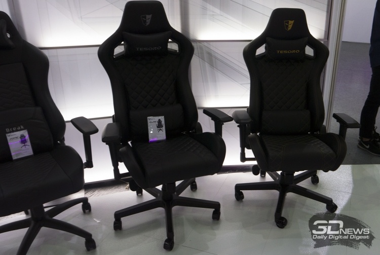 Tesoro на выставке Computex 2018: игровые клавиатуры, мыши и кресла