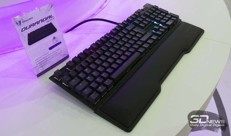 Tesoro на выставке Computex 2018: игровые клавиатуры, мыши и кресла