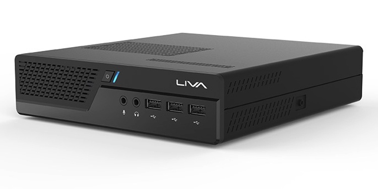 Объём корпуса неттопа ECS Liva One Pus SoC составляет 1,6 литра Объём корпуса неттопа ECS Liva One Pus SoC составляет 1,6 литра