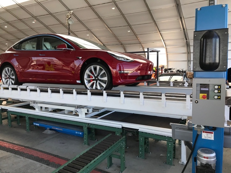 Объём производства Tesla Model 3 приближается к 5000 штук в неделю