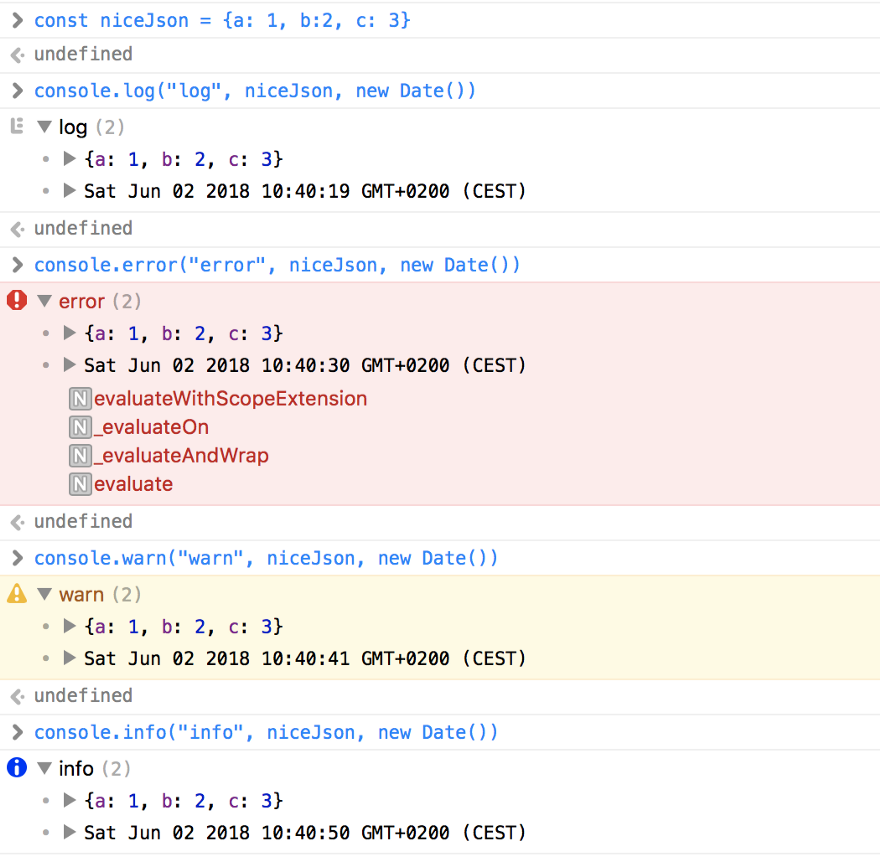 Команды для работы с JavaScript-консолью в браузерах и повышение производительности труда программиста - 2