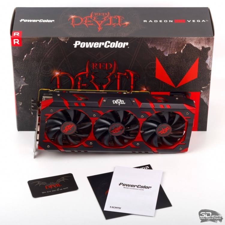 Новая статья: Обзор видеокарты PowerColor Radeon RX Vega 56 Red Devil: адское пекло